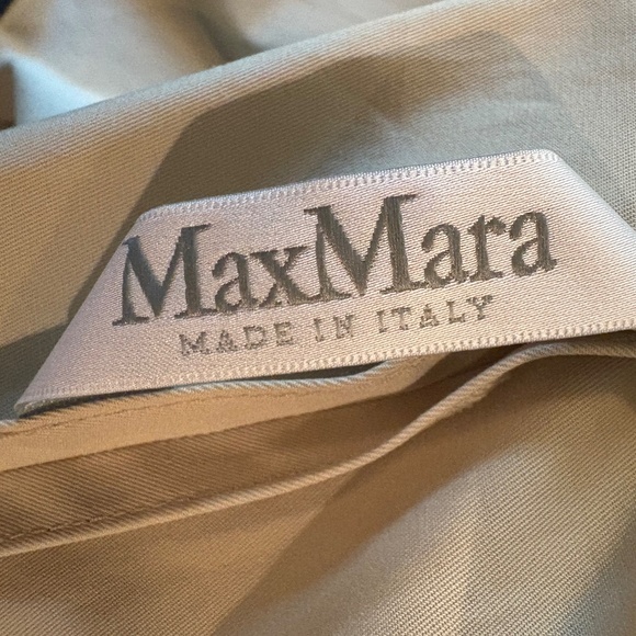 NWT Max Mara, Made in Italy, Light Beige Renon Cotton Blend Jacket, Women 10 - Picture 8 of 16